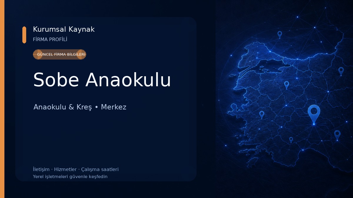 Sobe Anaokulu