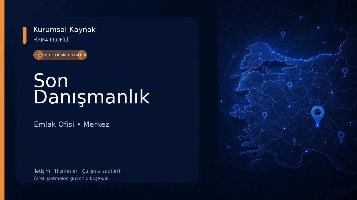 Son Danışmanlık