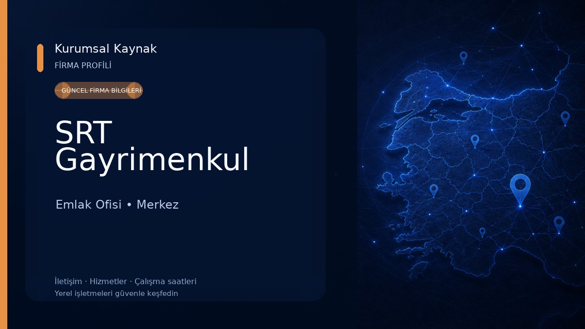 SRT Gayrimenkul Emlak Ofisi