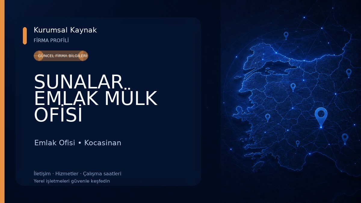 SUNALAR EMLAK MÜLK OFİSİ