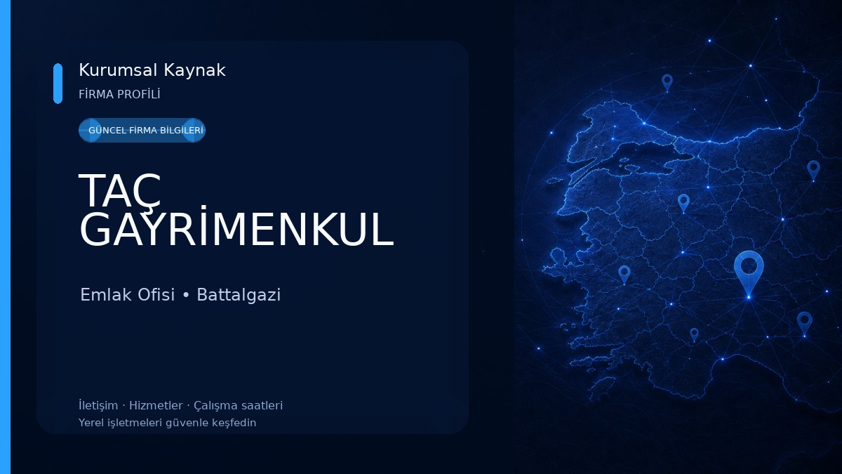 TAÇ GAYRİMENKUL Emlak Ofisi