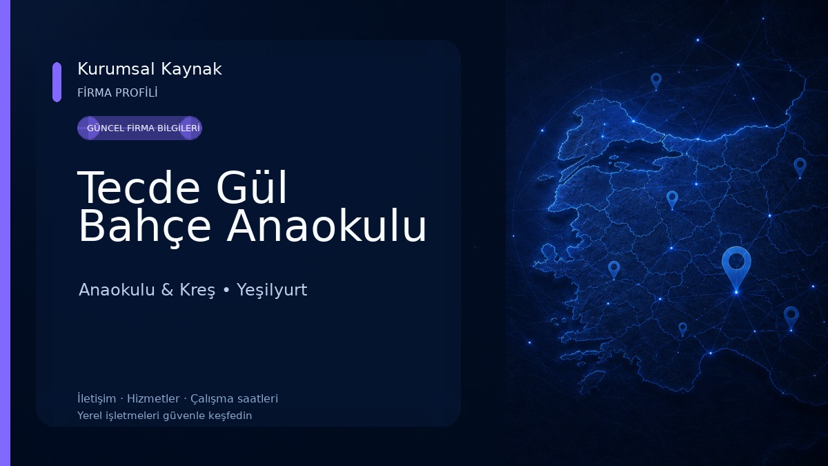 Tecde Gül Bahçe Anaokulu Anaokulu & Kreş