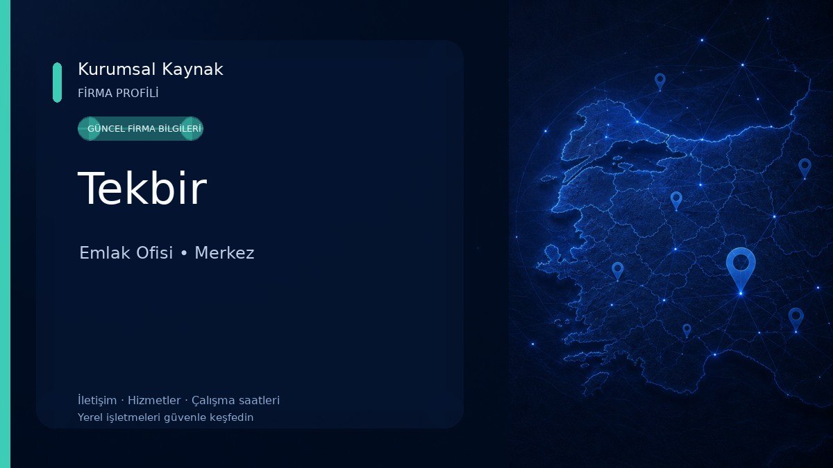 Tekbir Emlak Ofisi