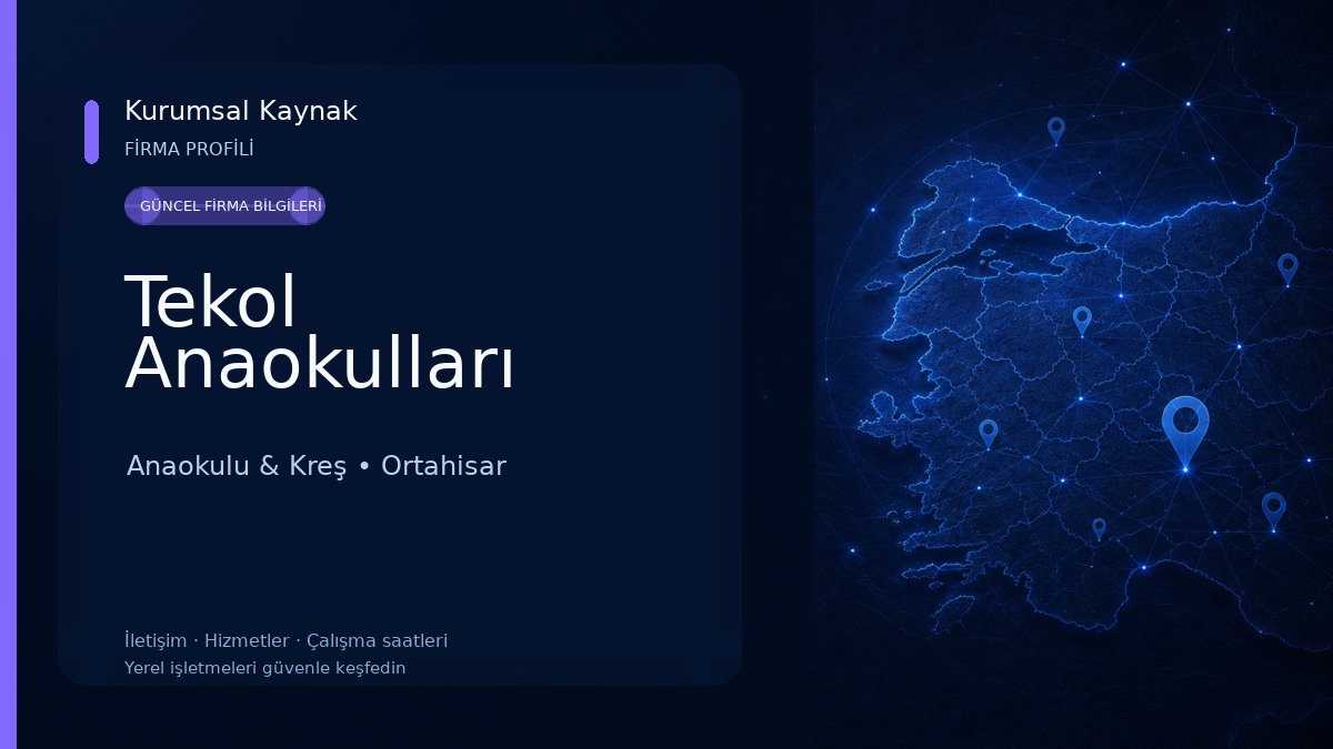 Tekol Anaokulları Anaokulu & Kreş