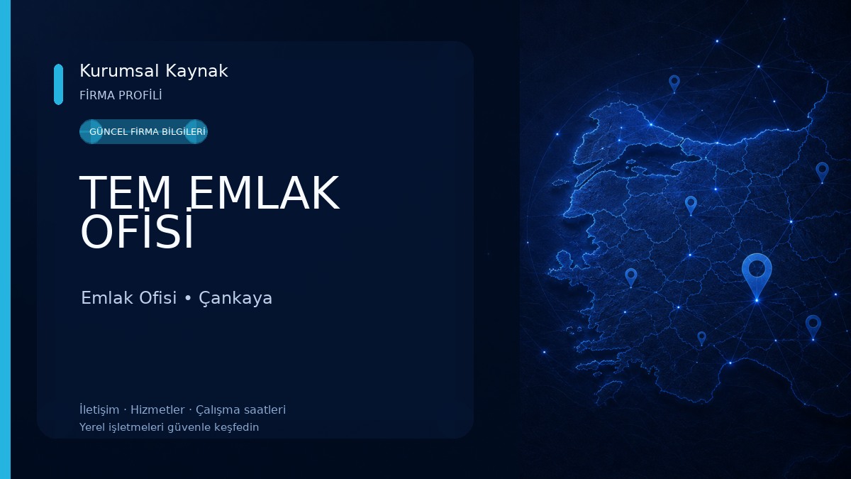TEM EMLAK OFİSİ Emlak Ofisi