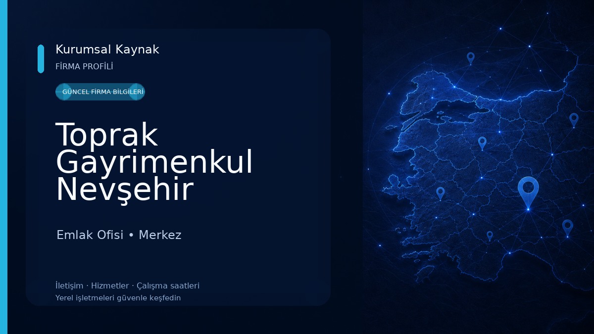 Toprak Gayrimenkul Nevşehir