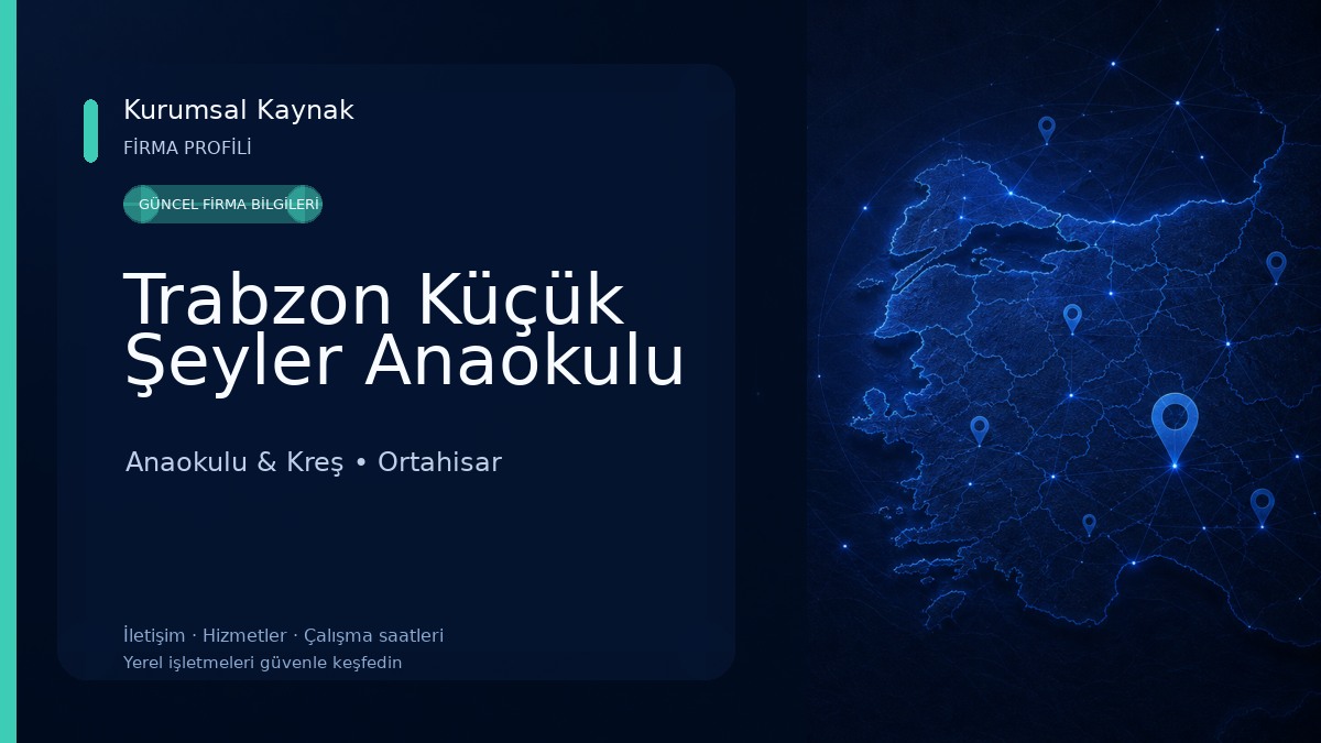 Trabzon Küçük Şeyler Anaokulu Anaokulu & Kreş
