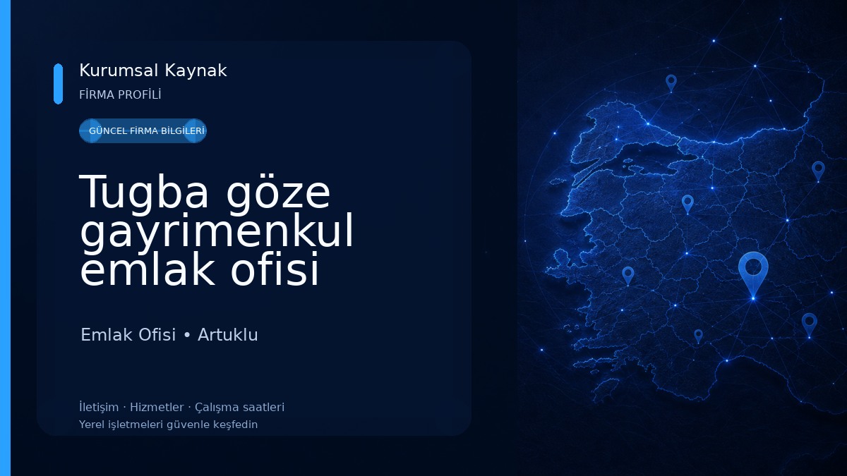 Tugba göze gayrimenkul emlak ofisi