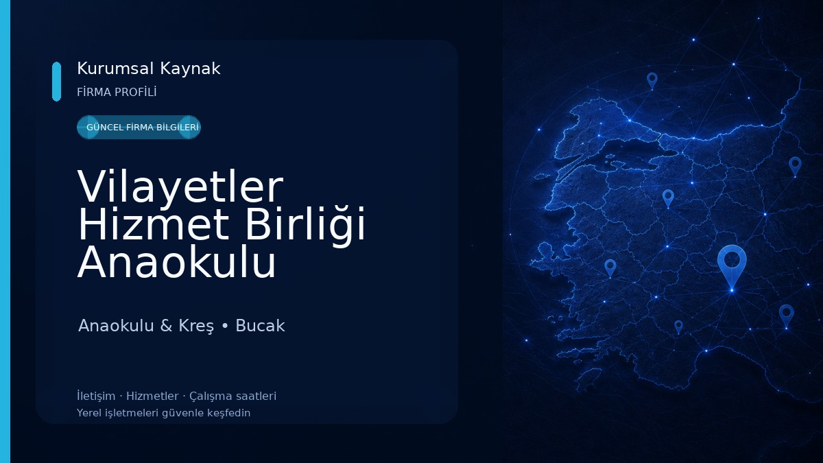 Vilayetler Hizmet Birliği Anaokulu Anaokulu & Kreş