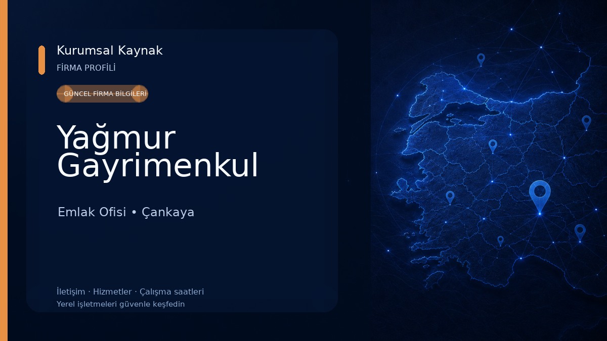 Yağmur Gayrimenkul Emlak Ofisi