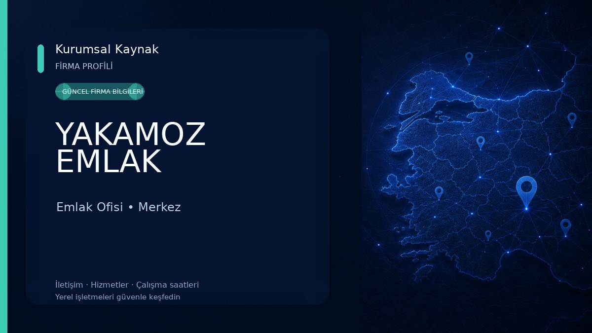 YAKAMOZ EMLAK Emlak Ofisi