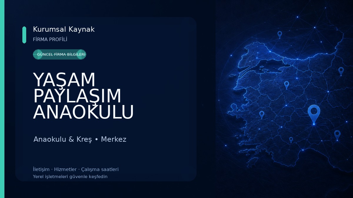 YAŞAM PAYLAŞIM ANAOKULU