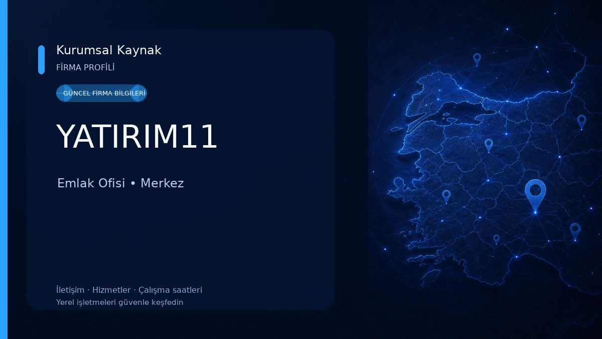 YATIRIM11 Emlak Ofisi