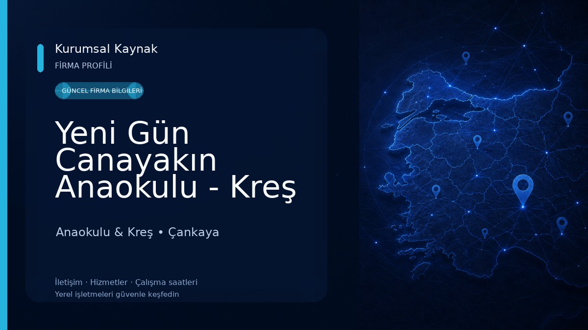 Yeni Gün Canayakın Anaokulu - Kreş - Yaz Okulu
