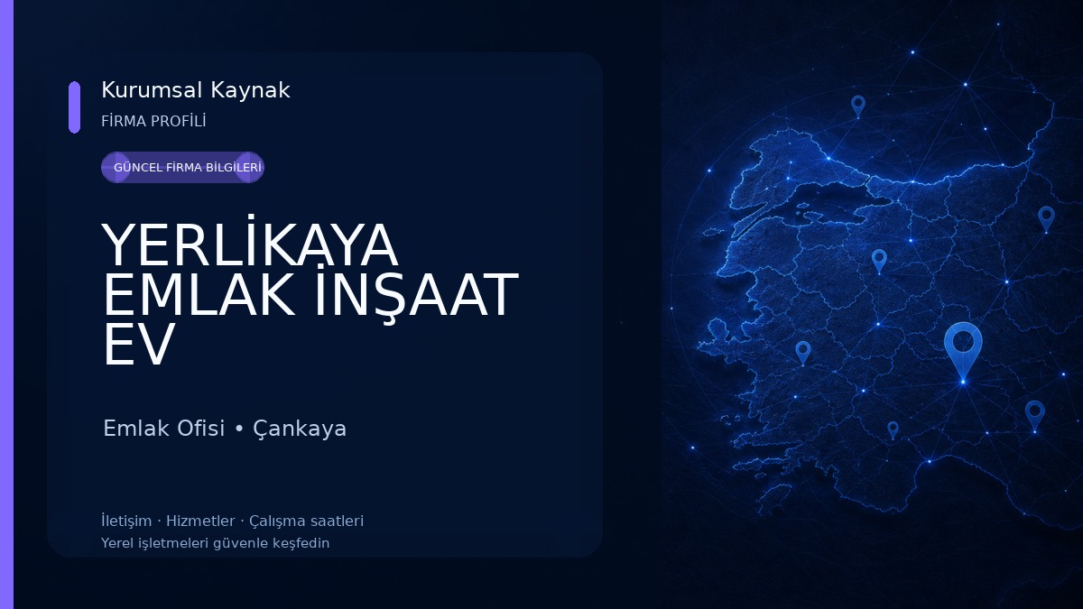 YERLİKAYA EMLAK İNŞAAT EV DEKORASYONU TADİLAT BAKIM ONARIM