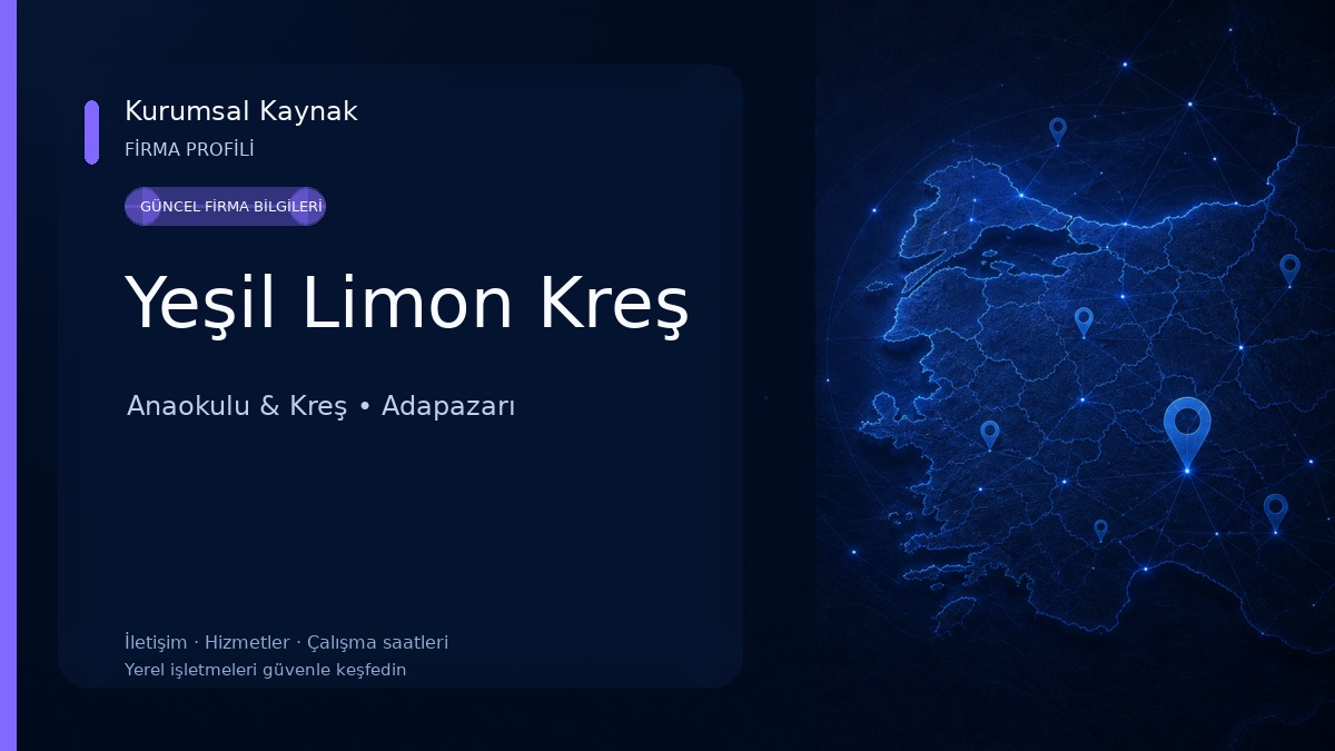 Yeşil Limon Kreş Anaokulu & Kreş