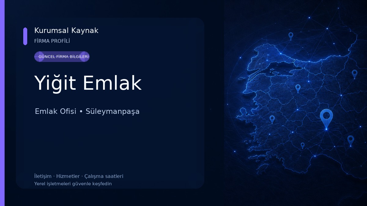 Yiğit Emlak Emlak Ofisi