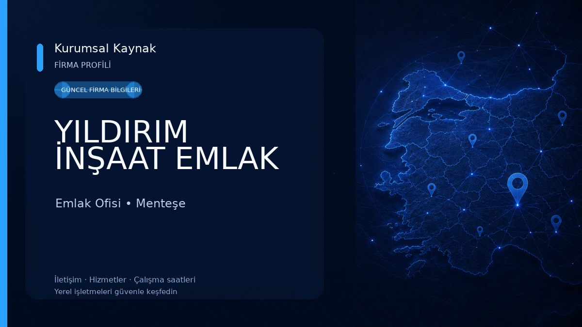 YILDIRIM İNŞAAT EMLAK Emlak Ofisi