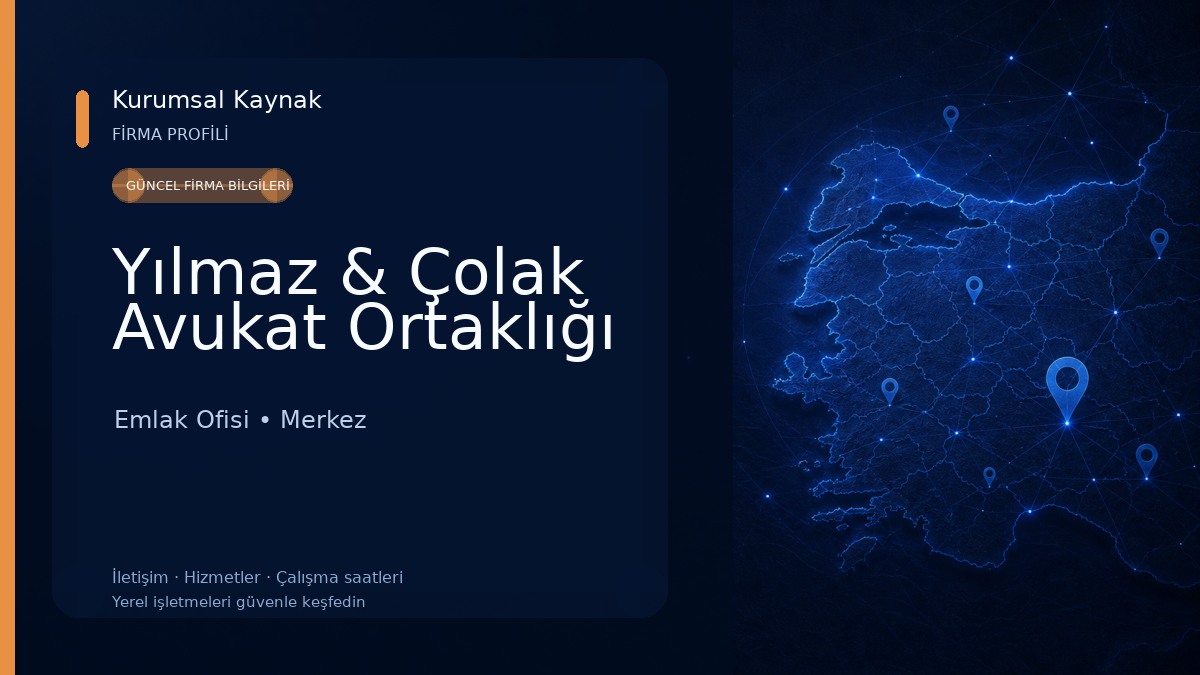 Yılmaz & Çolak Avukat Ortaklığı