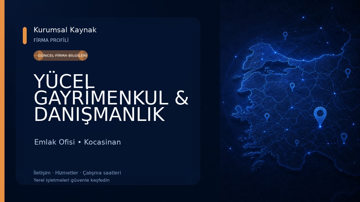 YÜCEL GAYRİMENKUL & DANIŞMANLIK
