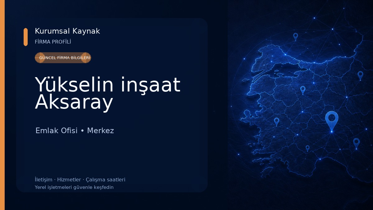 Yükselin inşaat Aksaray