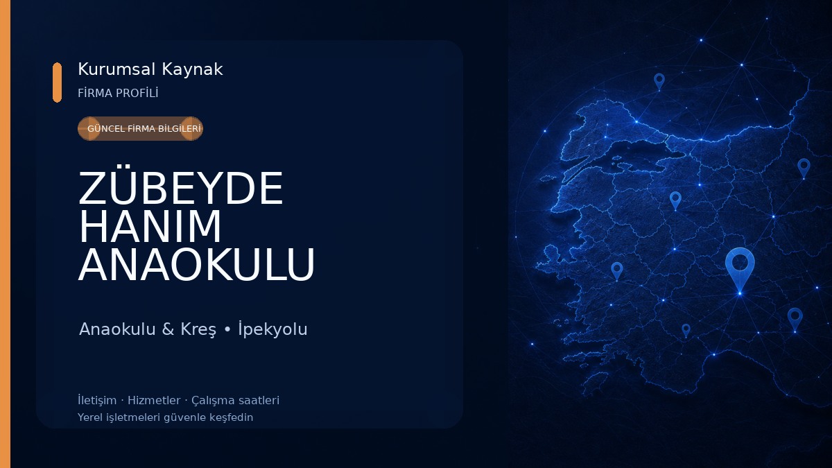 ZÜBEYDE HANIM ANAOKULU Anaokulu & Kreş